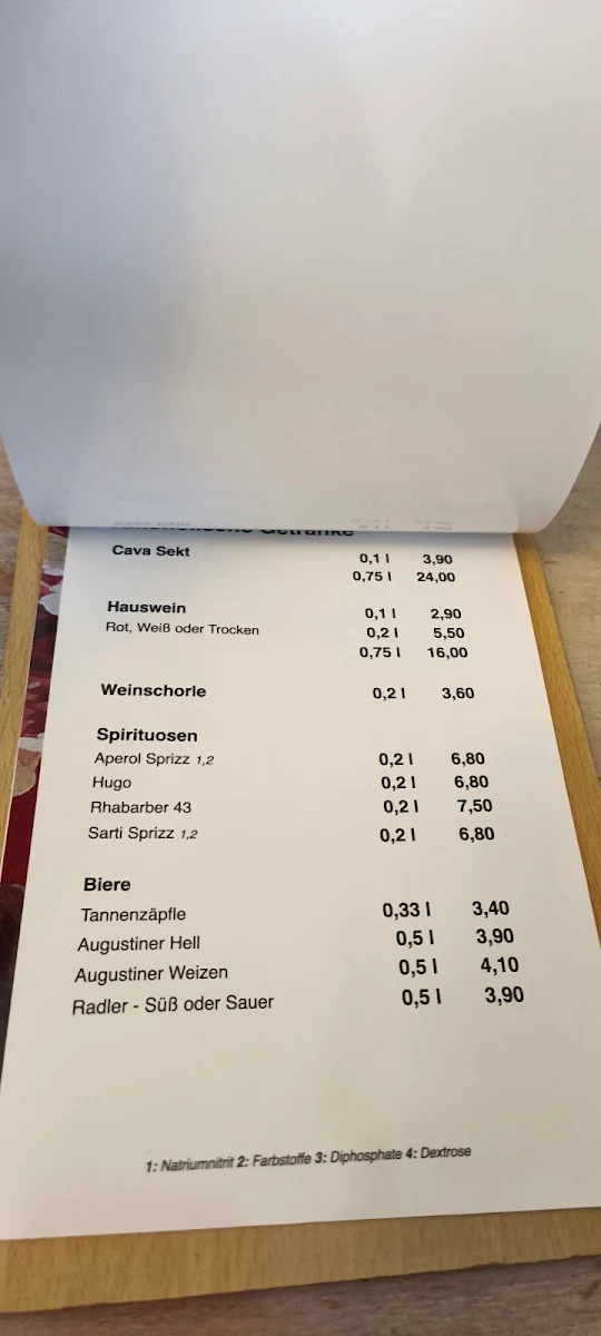 Speisekarte photo 6