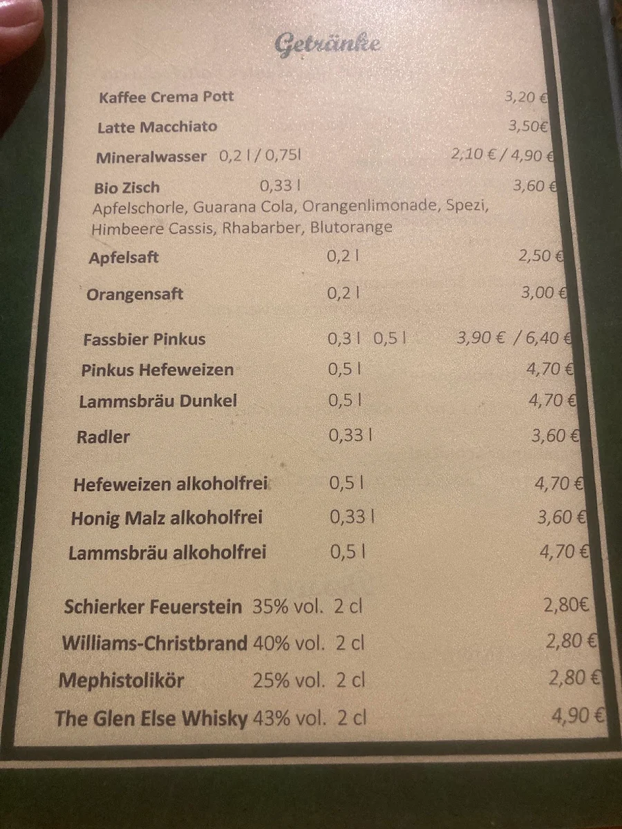 Speisekarte photo 10