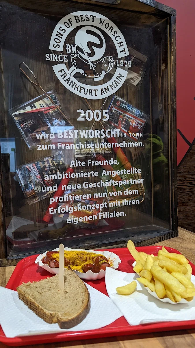 Speisekarte, Best Worscht in Town