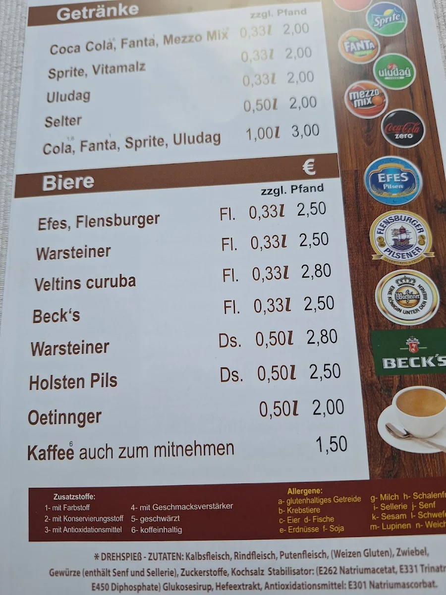 Speisekarte photo 2
