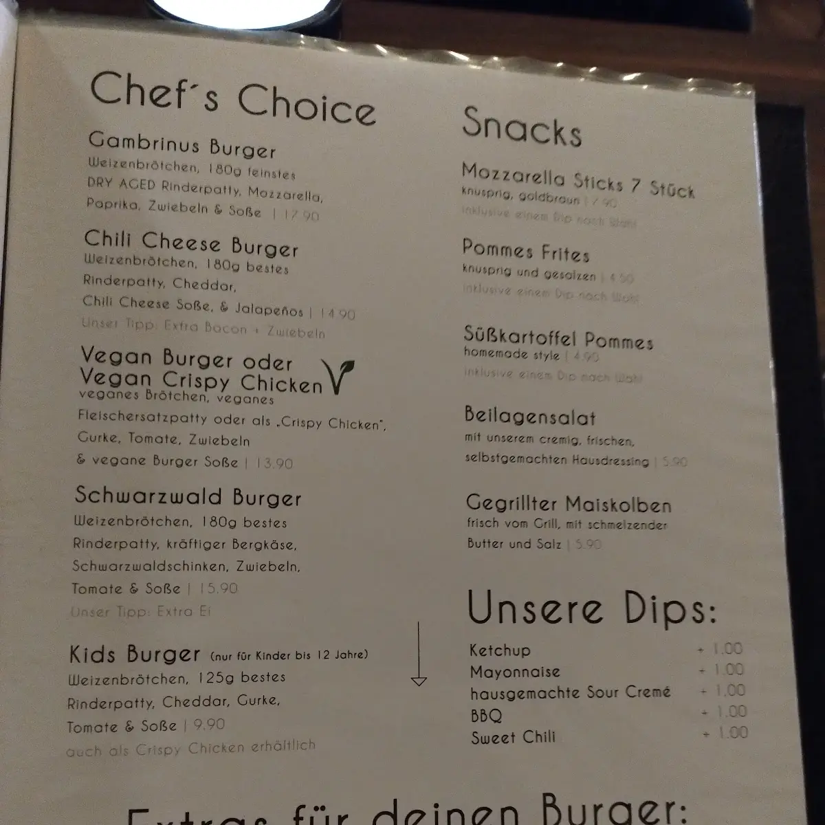 Speisekarte photo 8