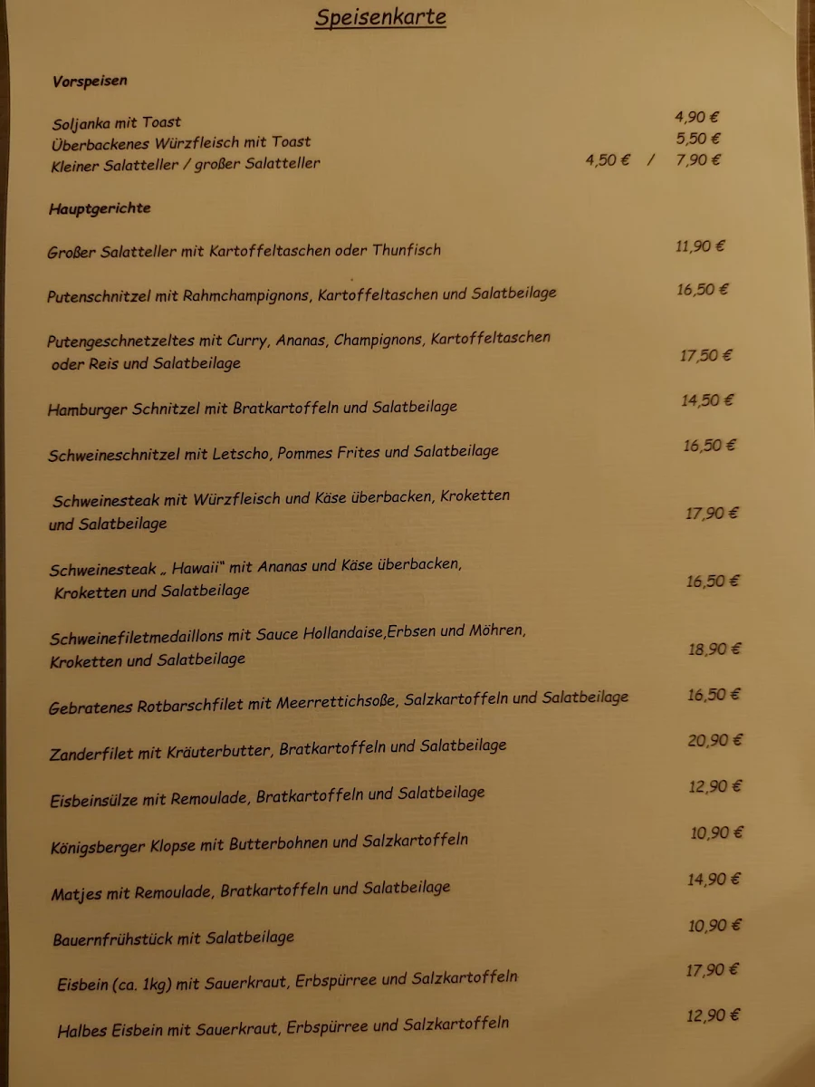 Speisekarte photo 7
