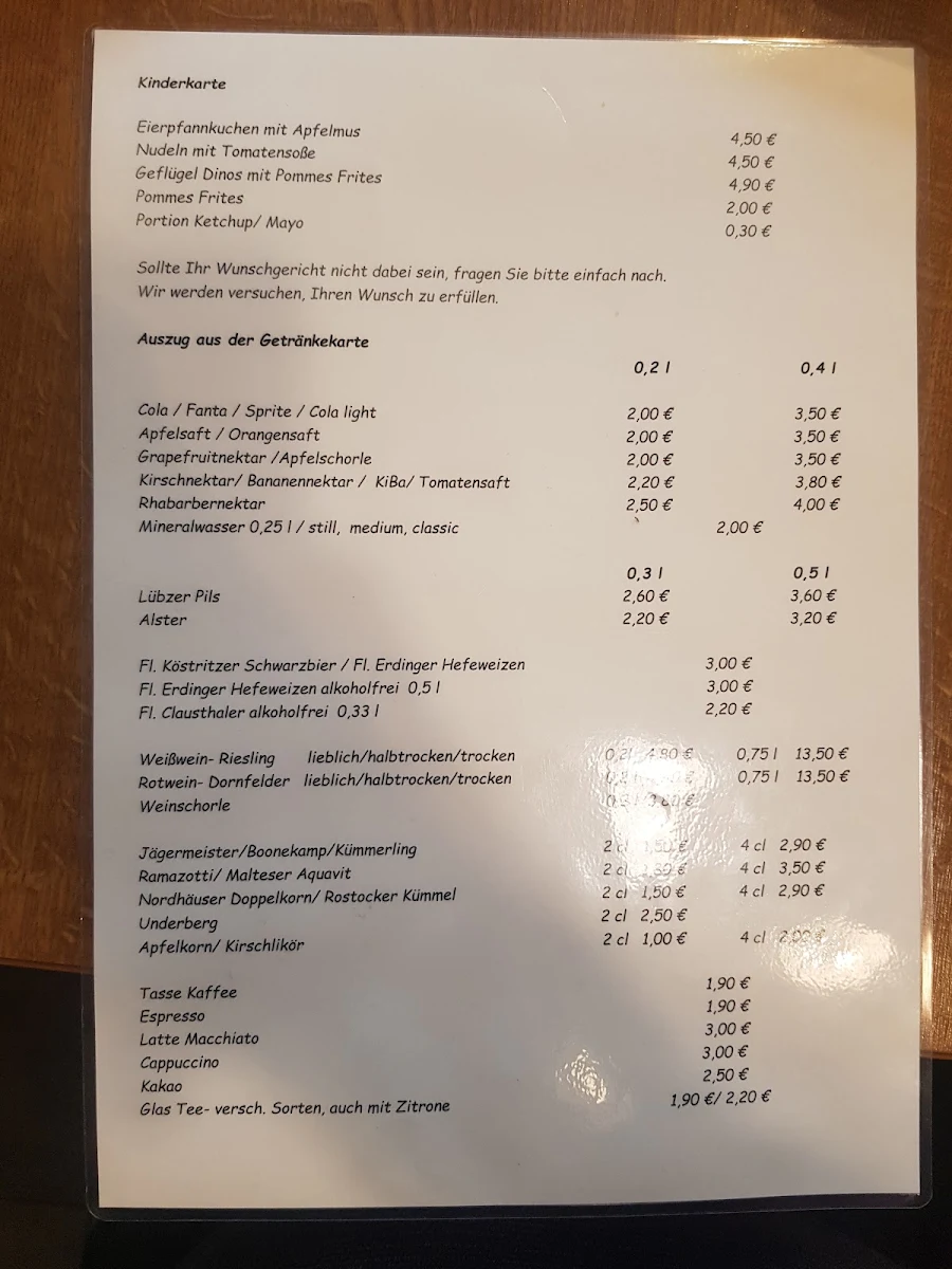 Speisekarte photo 8