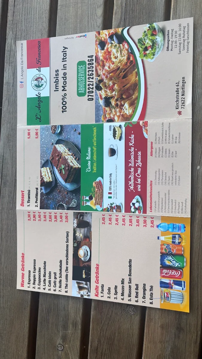 Speisekarte photo 2
