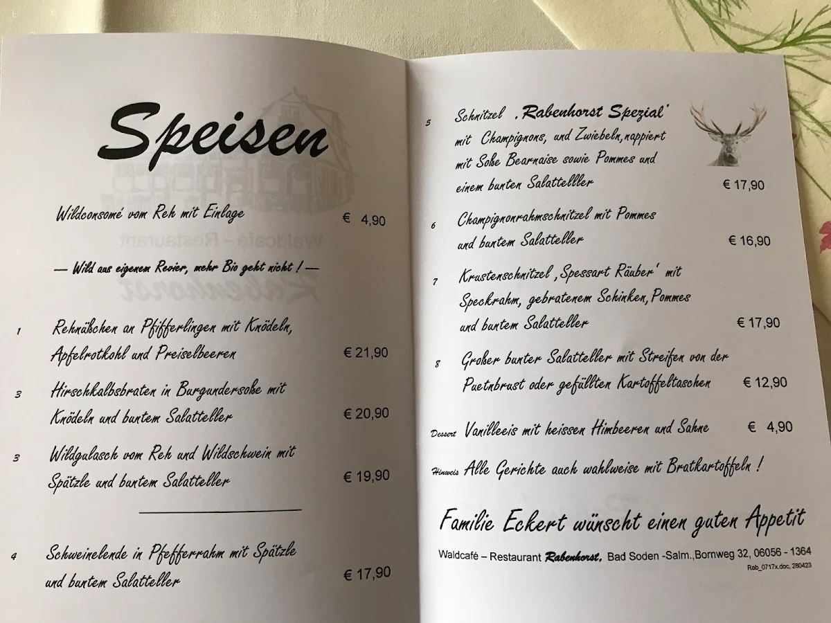 Speisekarte photo 1