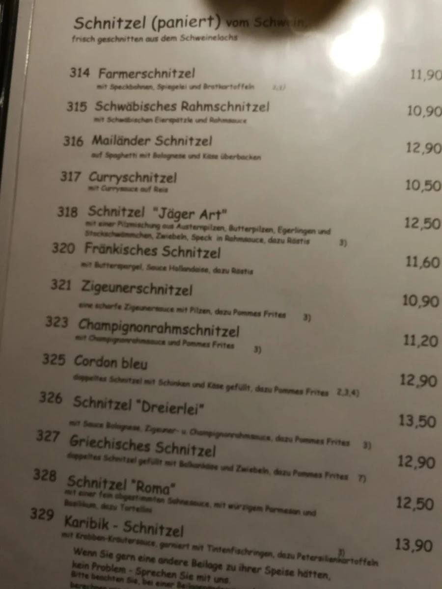 Speisekarte photo 8