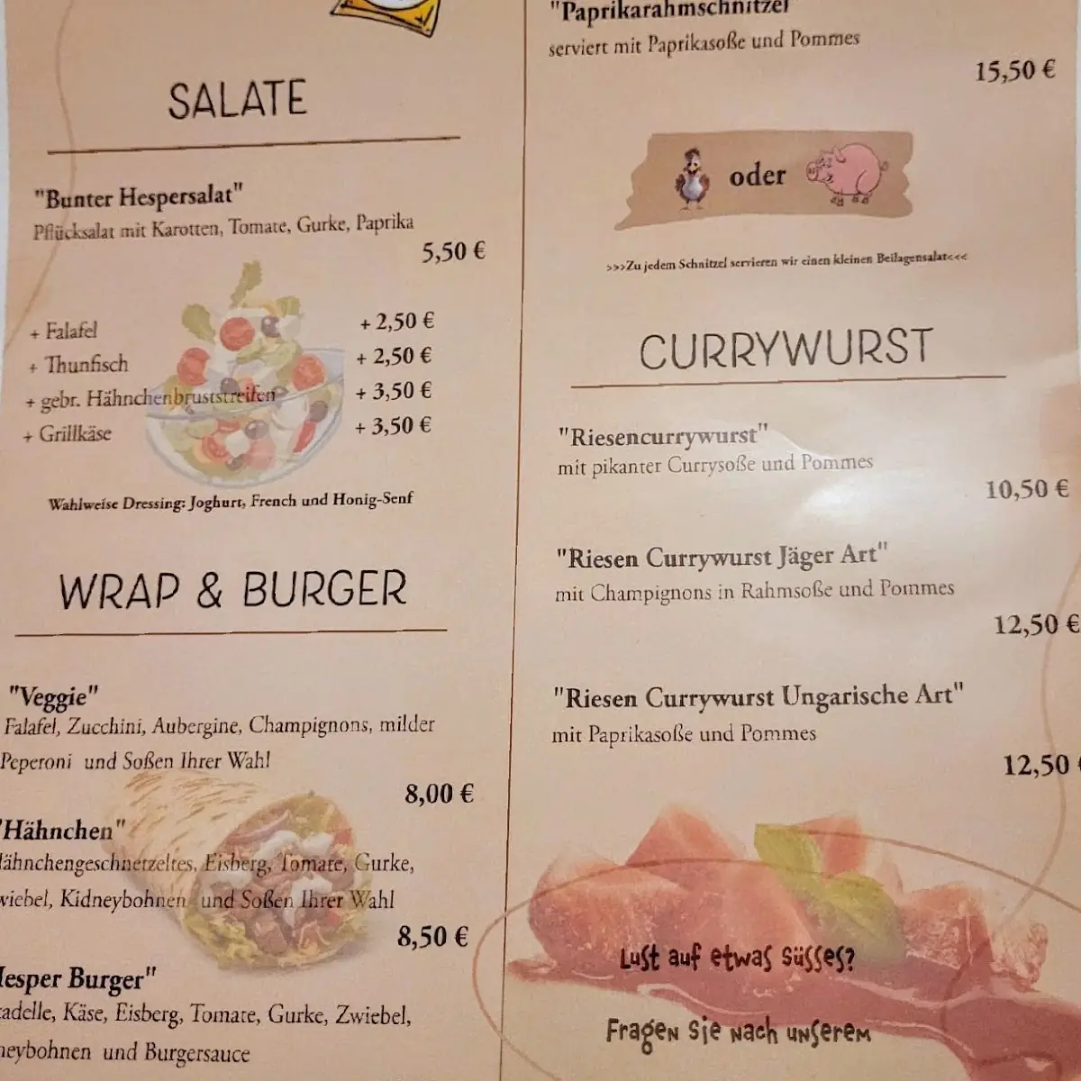 Speisekarte photo 3