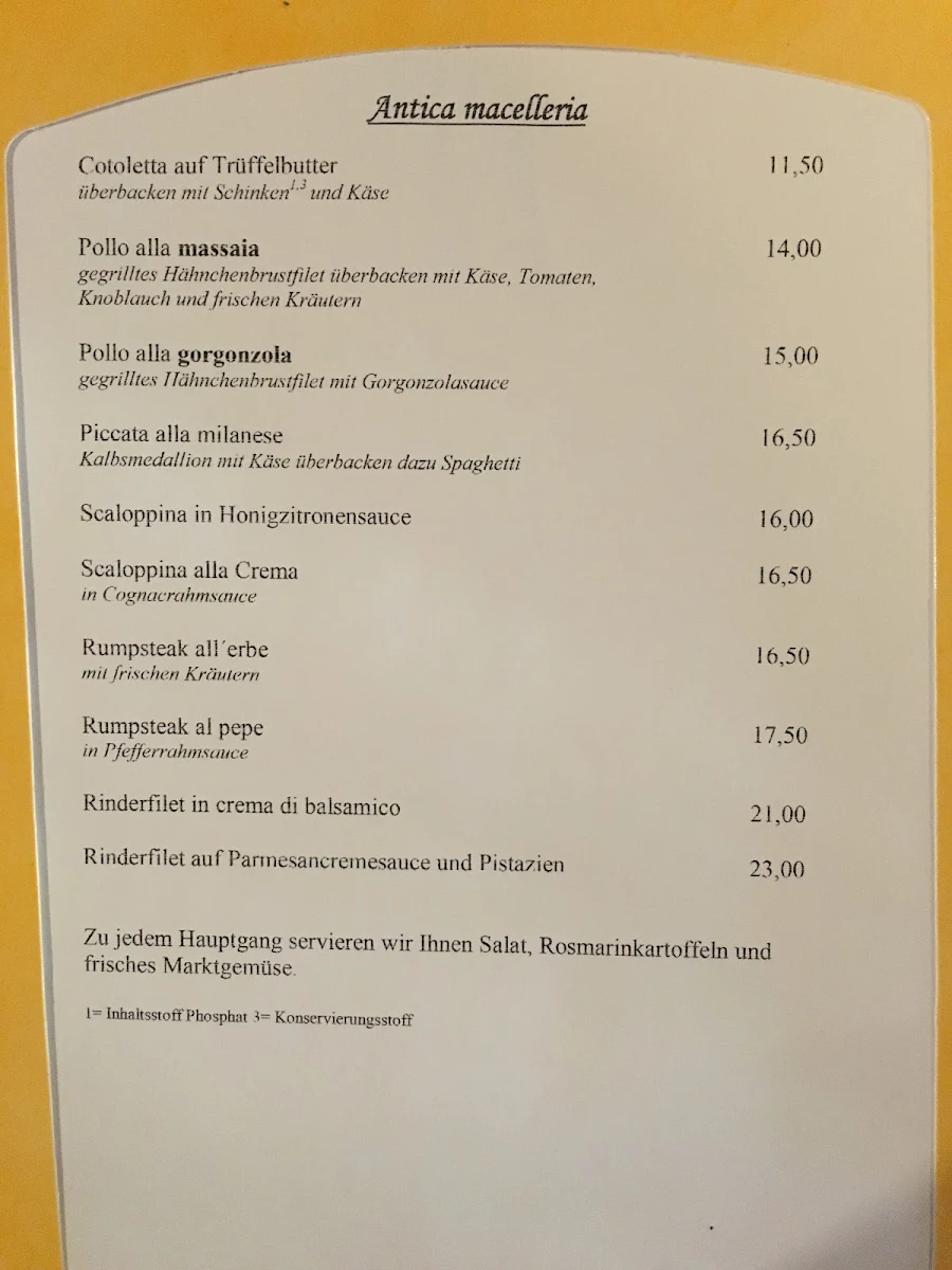 Speisekarte photo 3