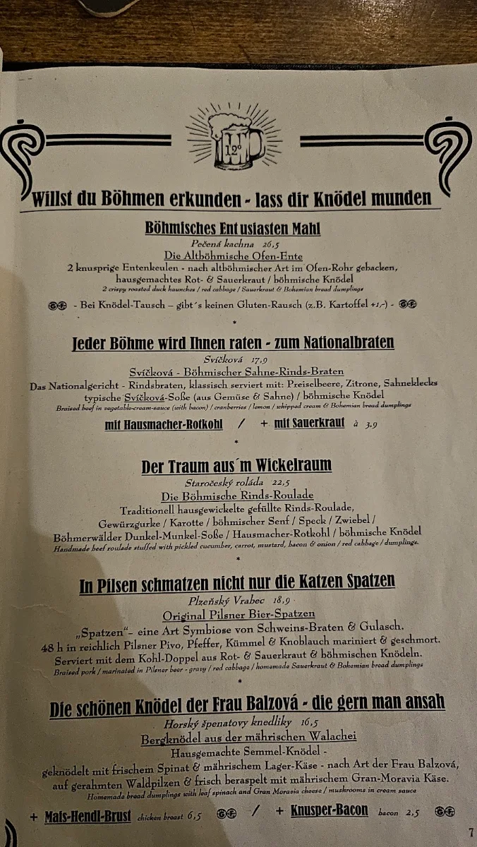 Speisekarte photo 2