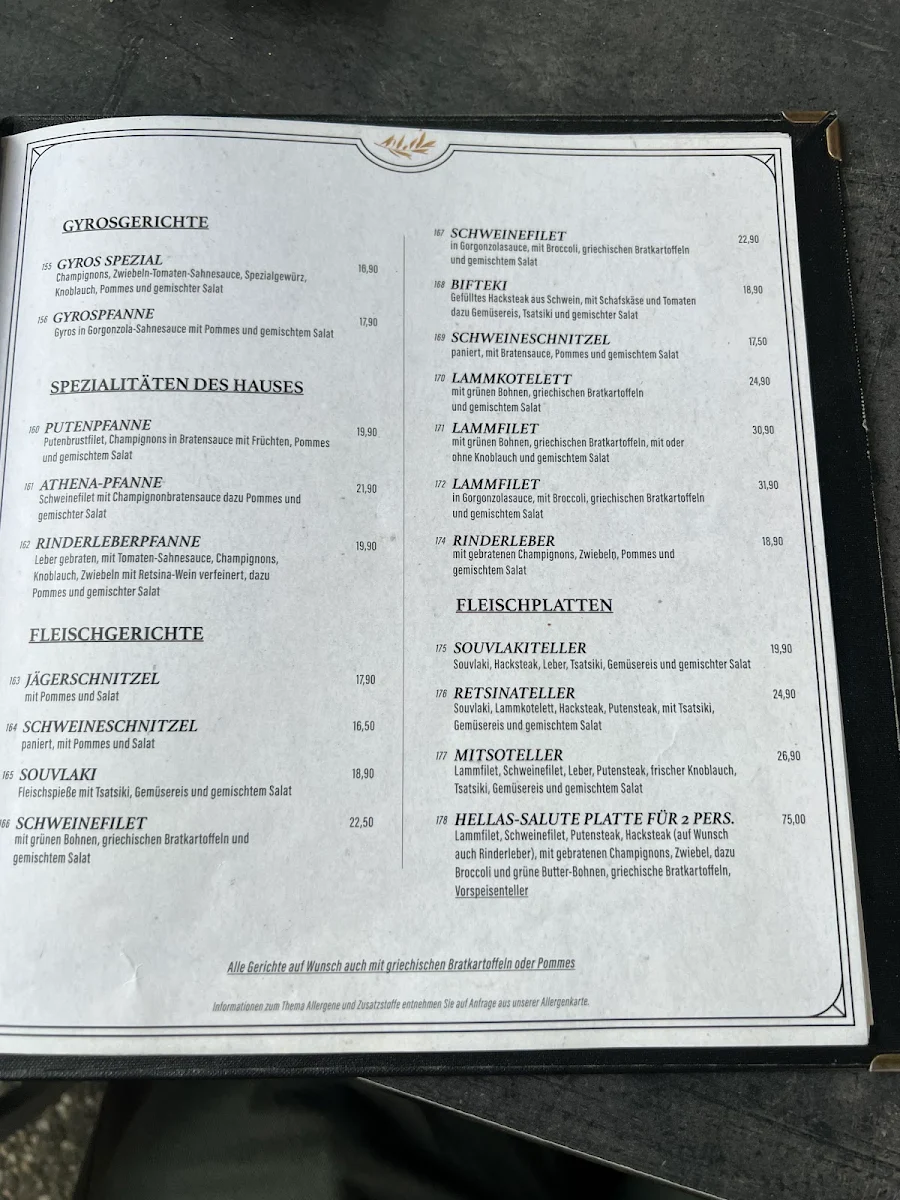 Speisekarte photo 1