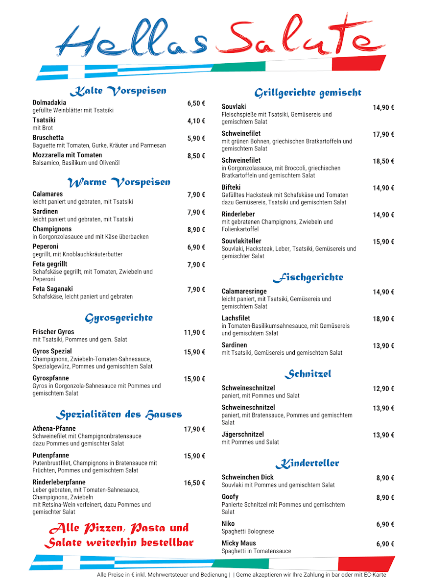 Speisekarte photo 2