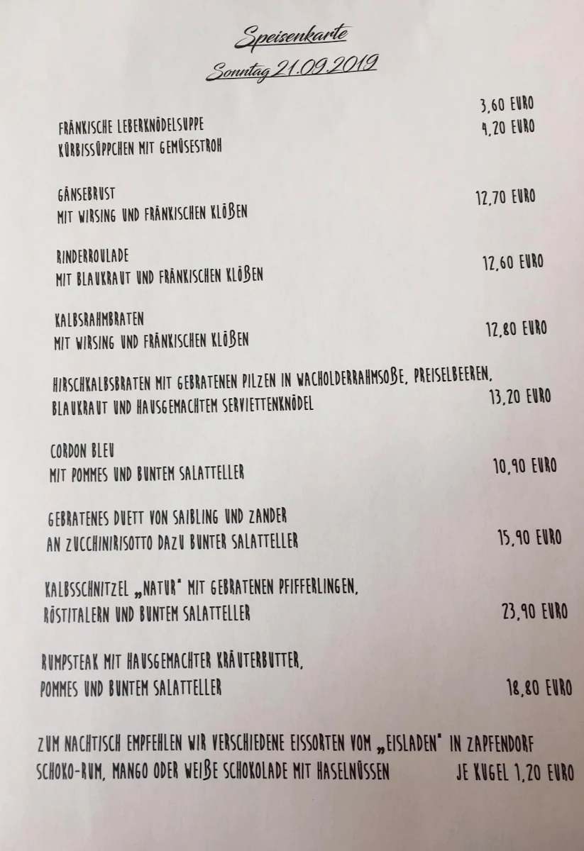 Speisekarte photo 3