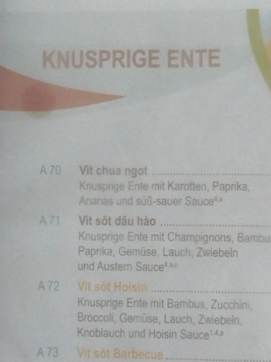 Speisekarte photo 6