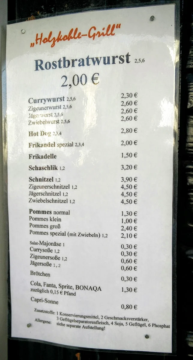 Speisekarte photo 3