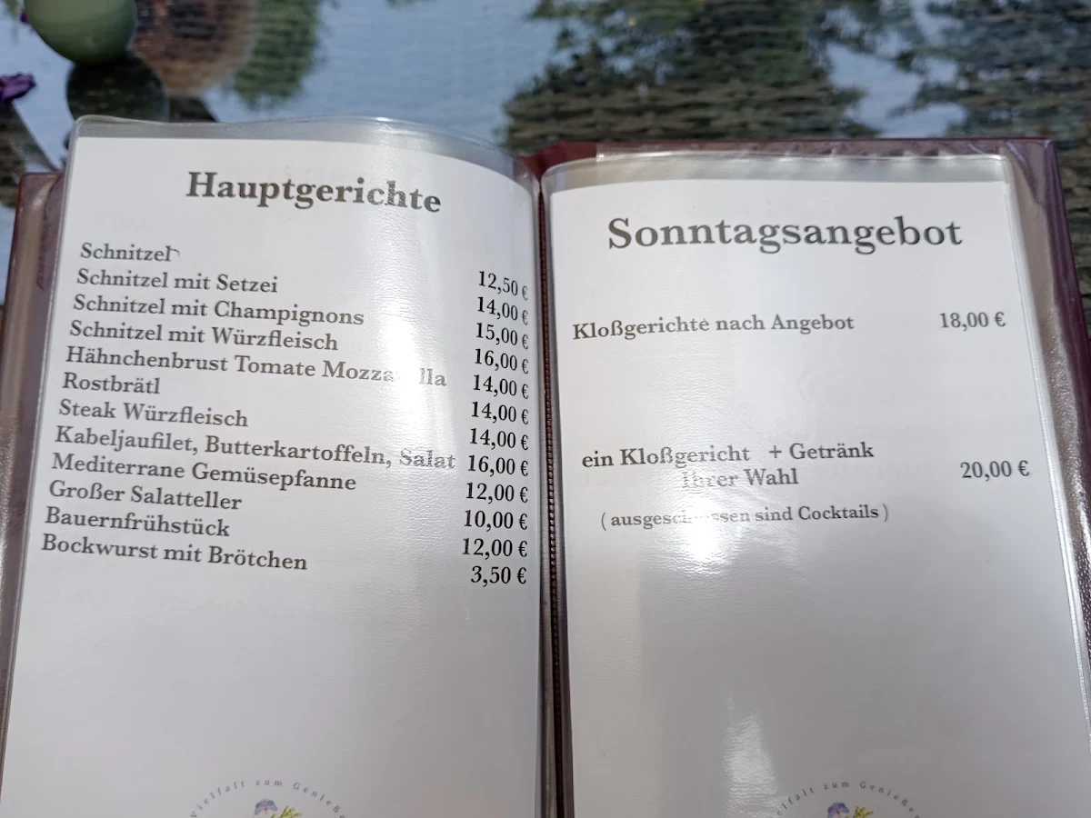 Speisekarte photo 1
