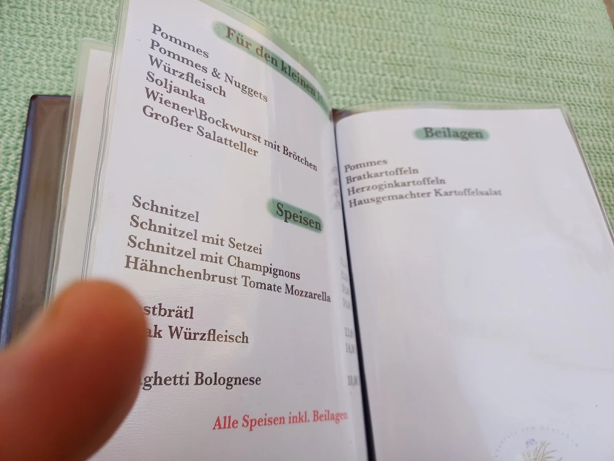 Speisekarte photo 3