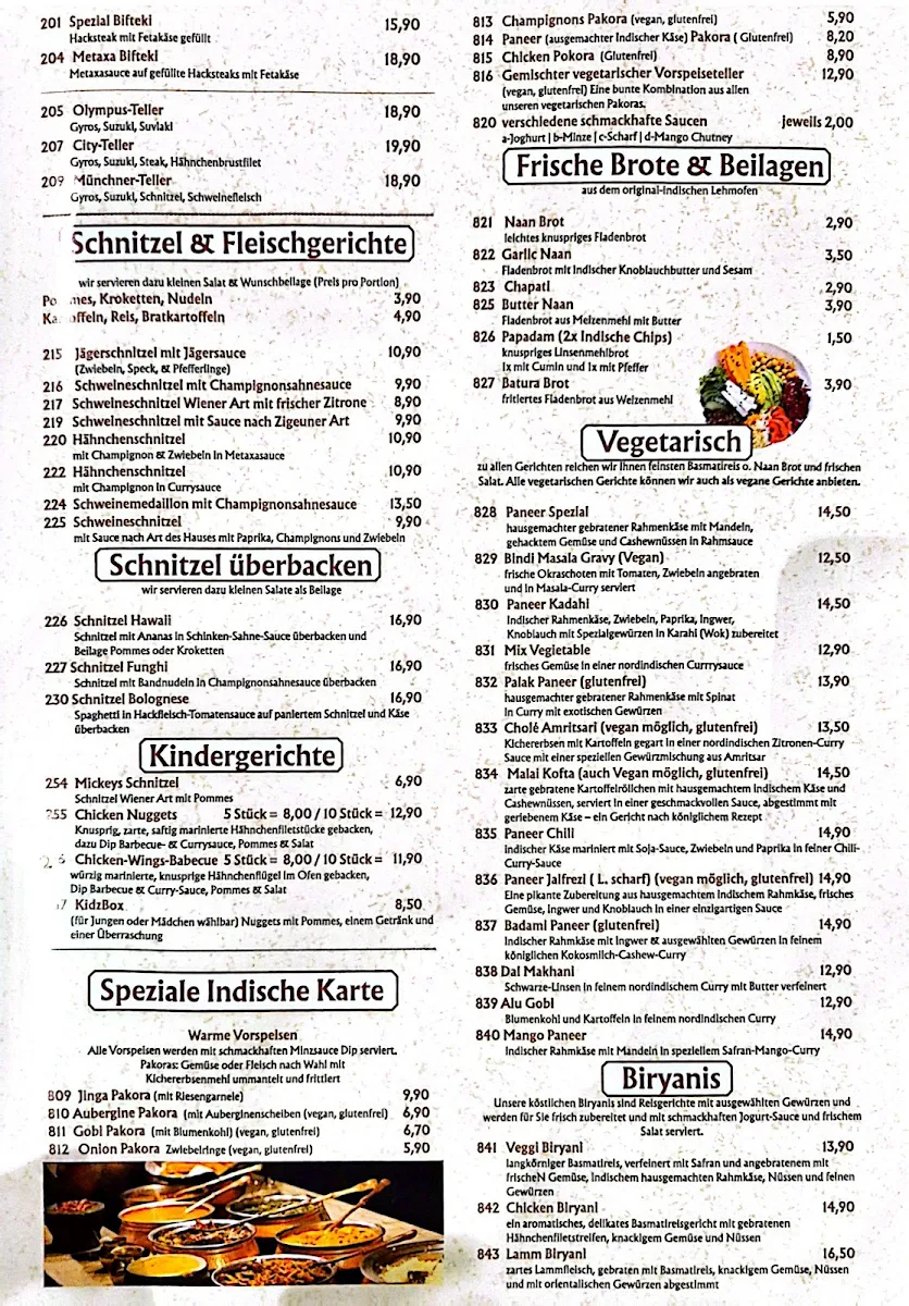 Speisekarte photo 4