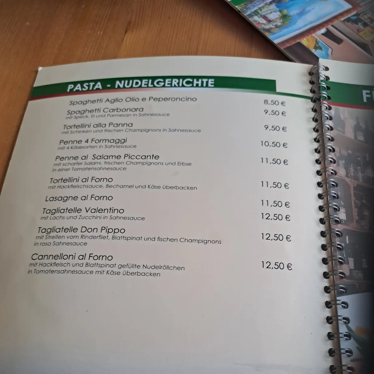 Speisekarte photo 2
