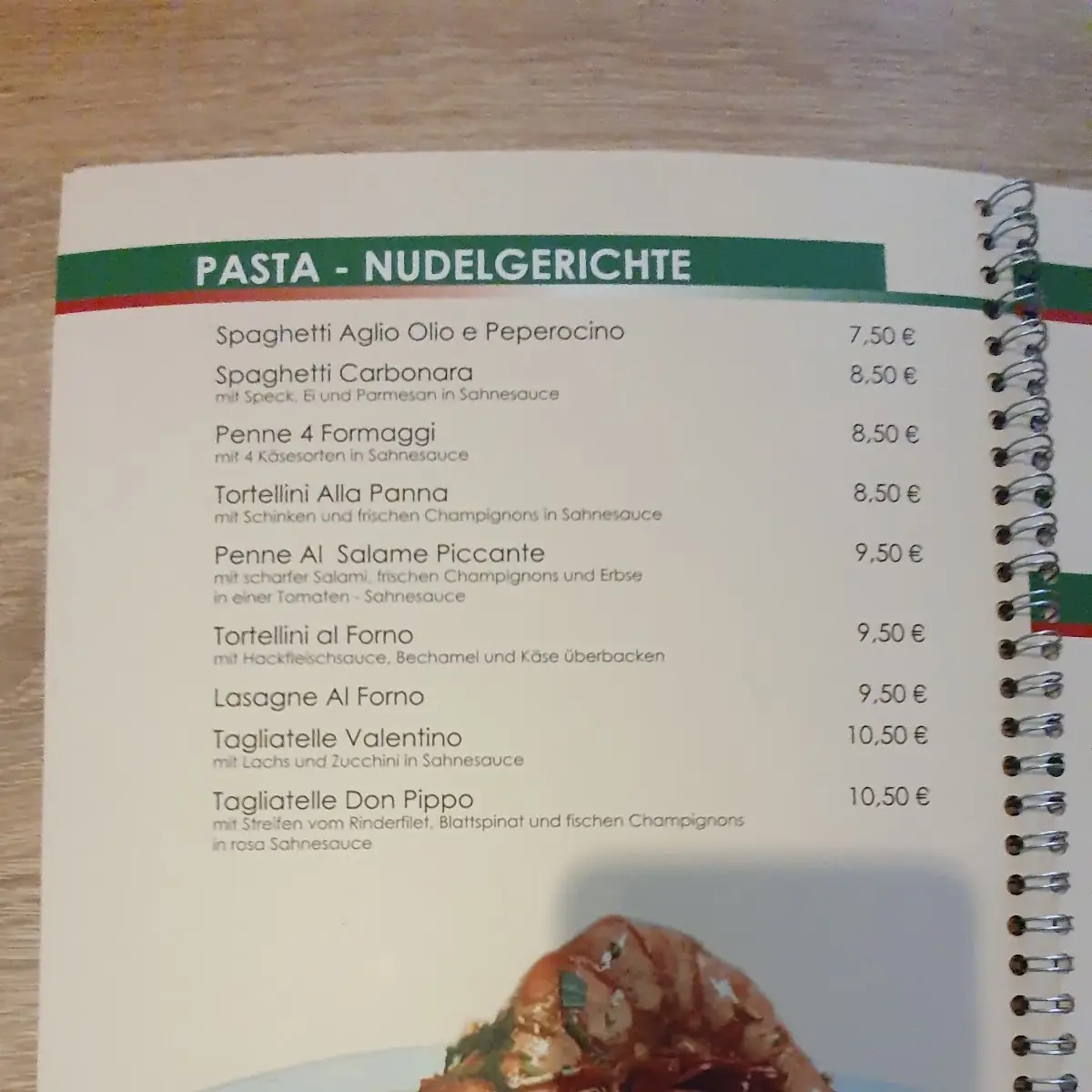 Speisekarte photo 4