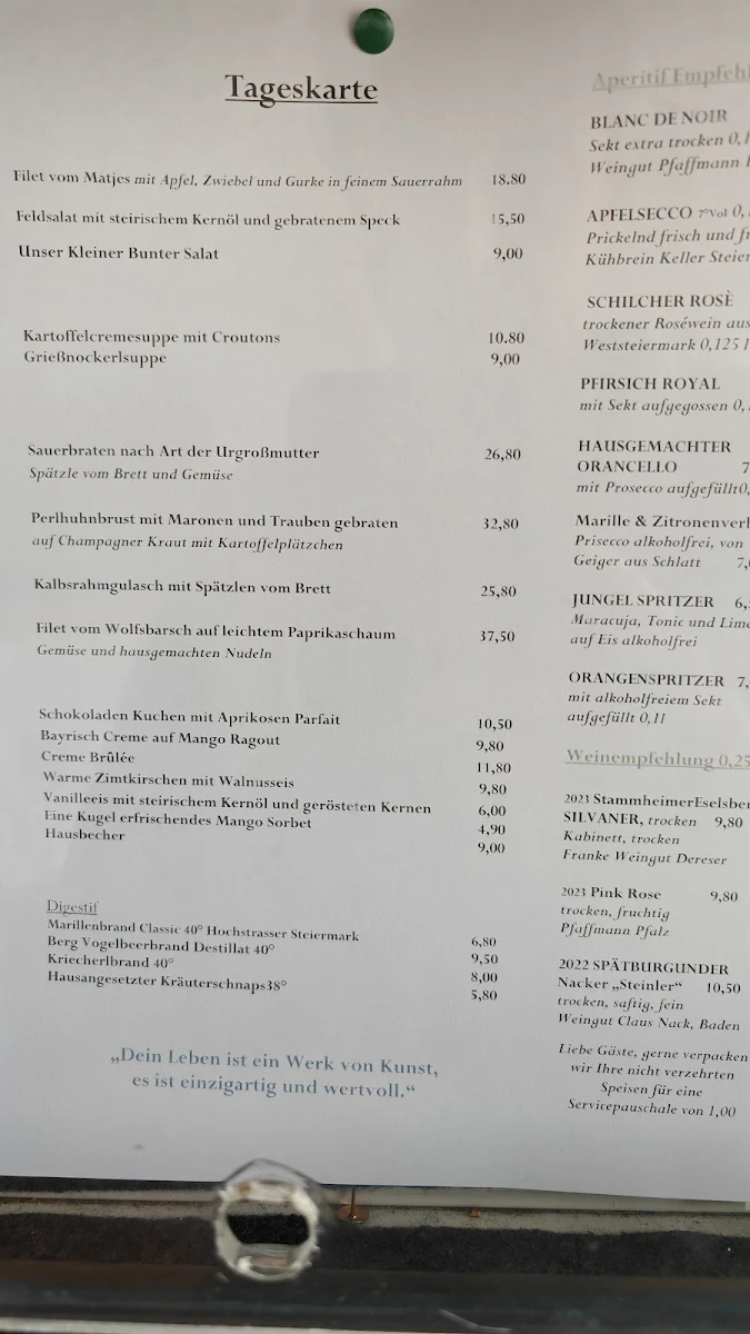 Speisekarte photo 2