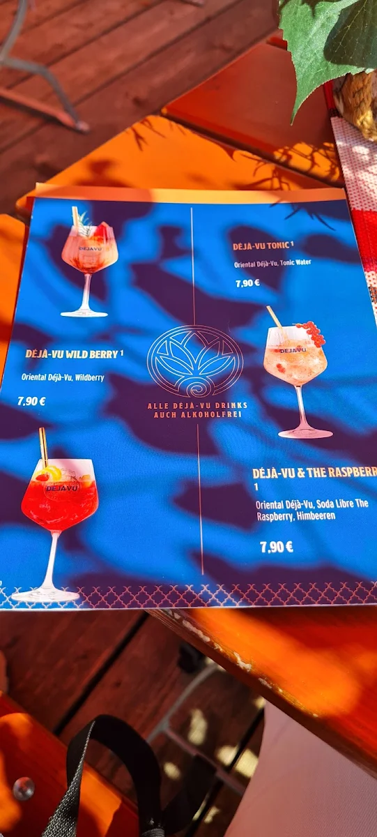 Speisekarte, Café Mainstreet