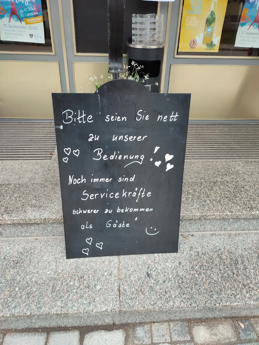 Speisekarte, Café Mainstreet