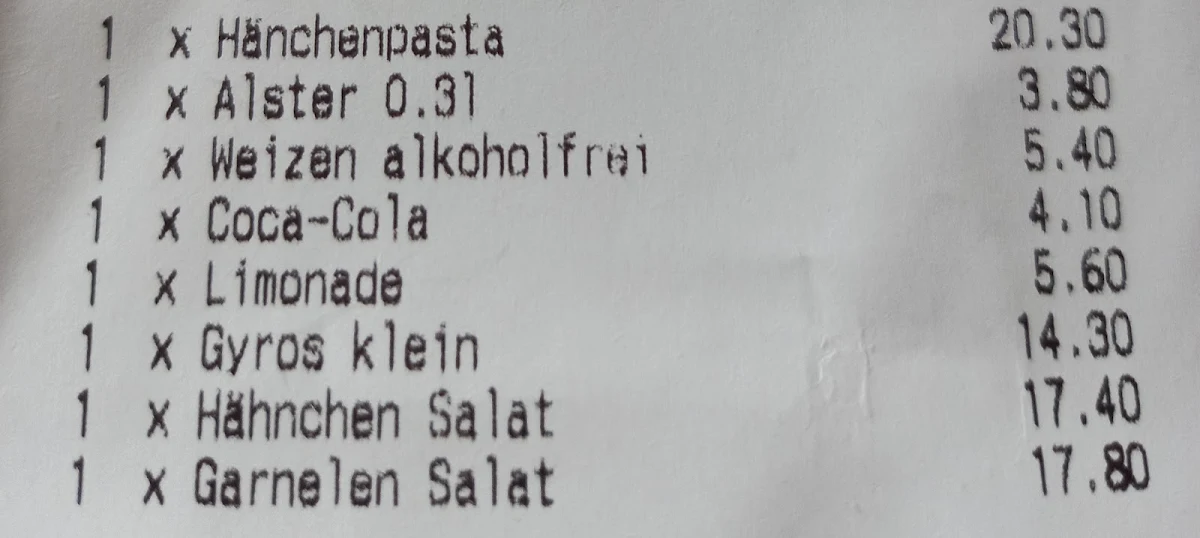 Speisekarte photo 9