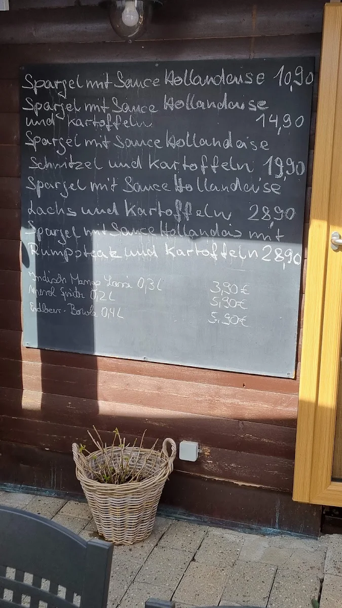 Speisekarte, Gutsschänke Bacchushof
