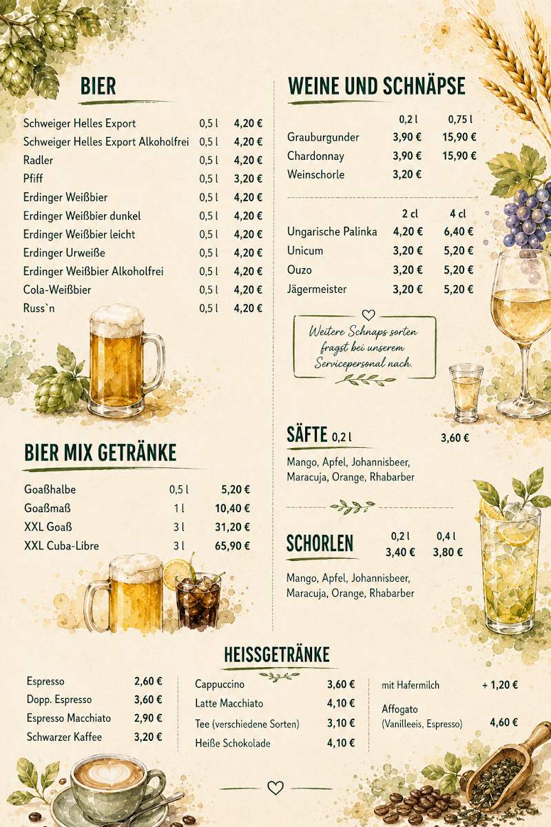 Speisekarte photo 3