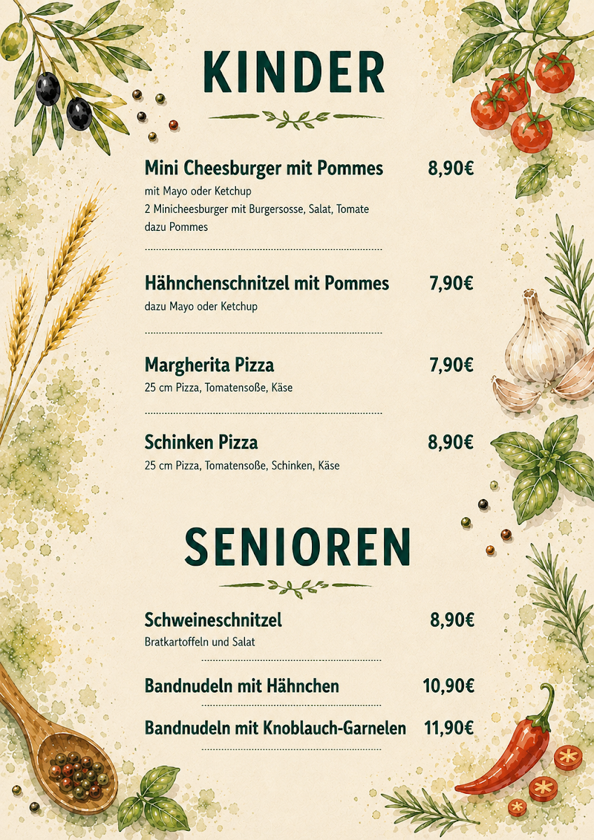 Speisekarte photo 6