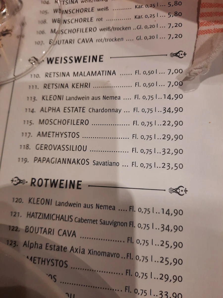Speisekarte photo 4