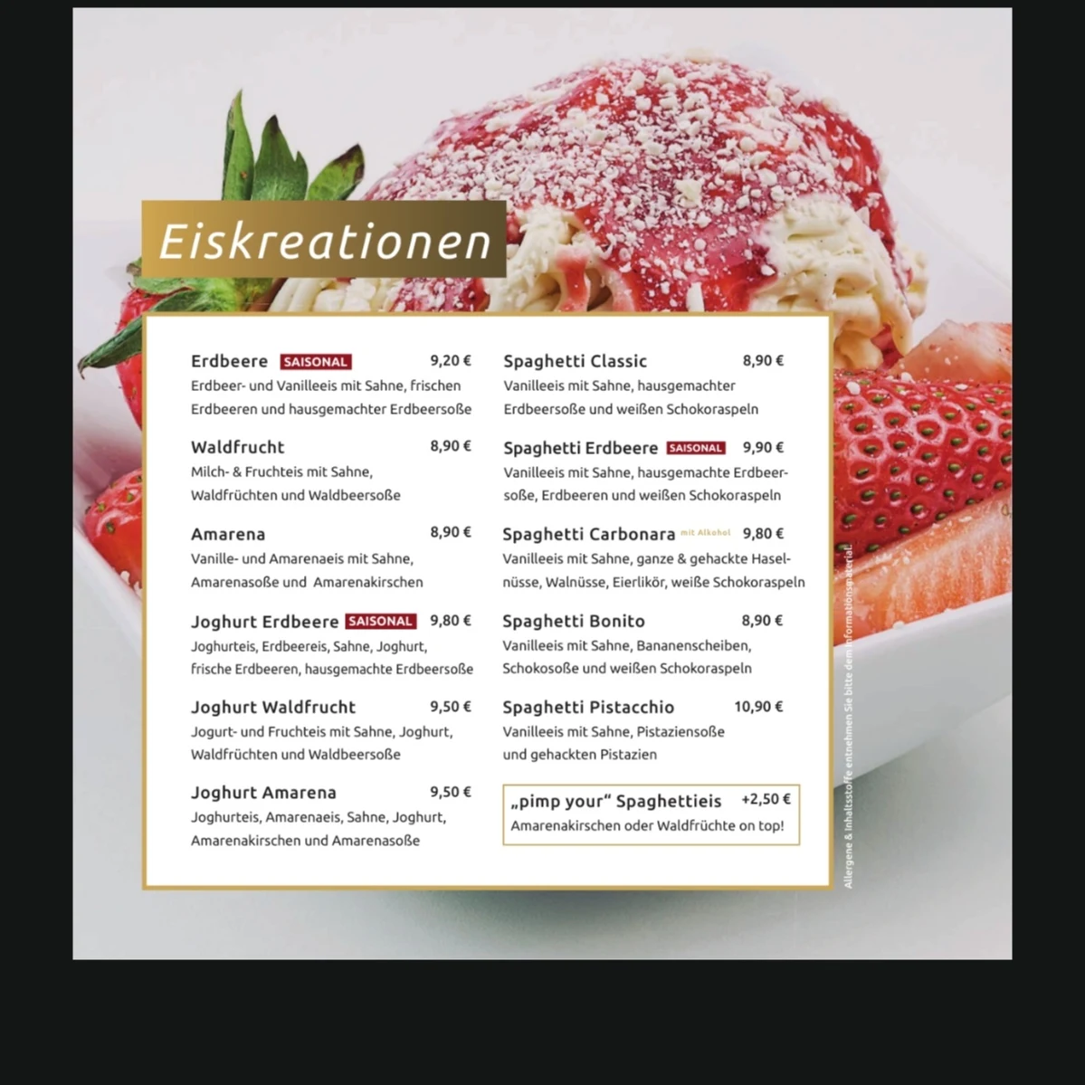 Speisekarte photo 5