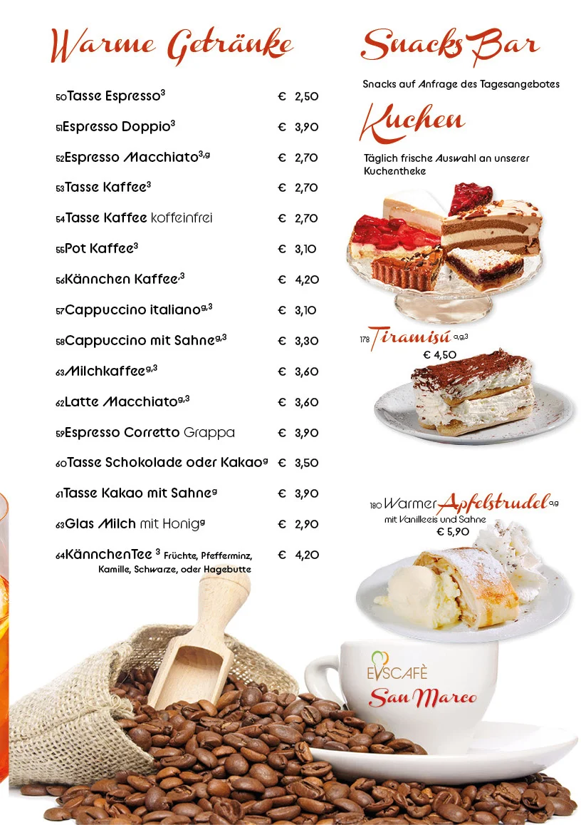 Speisekarte photo 1
