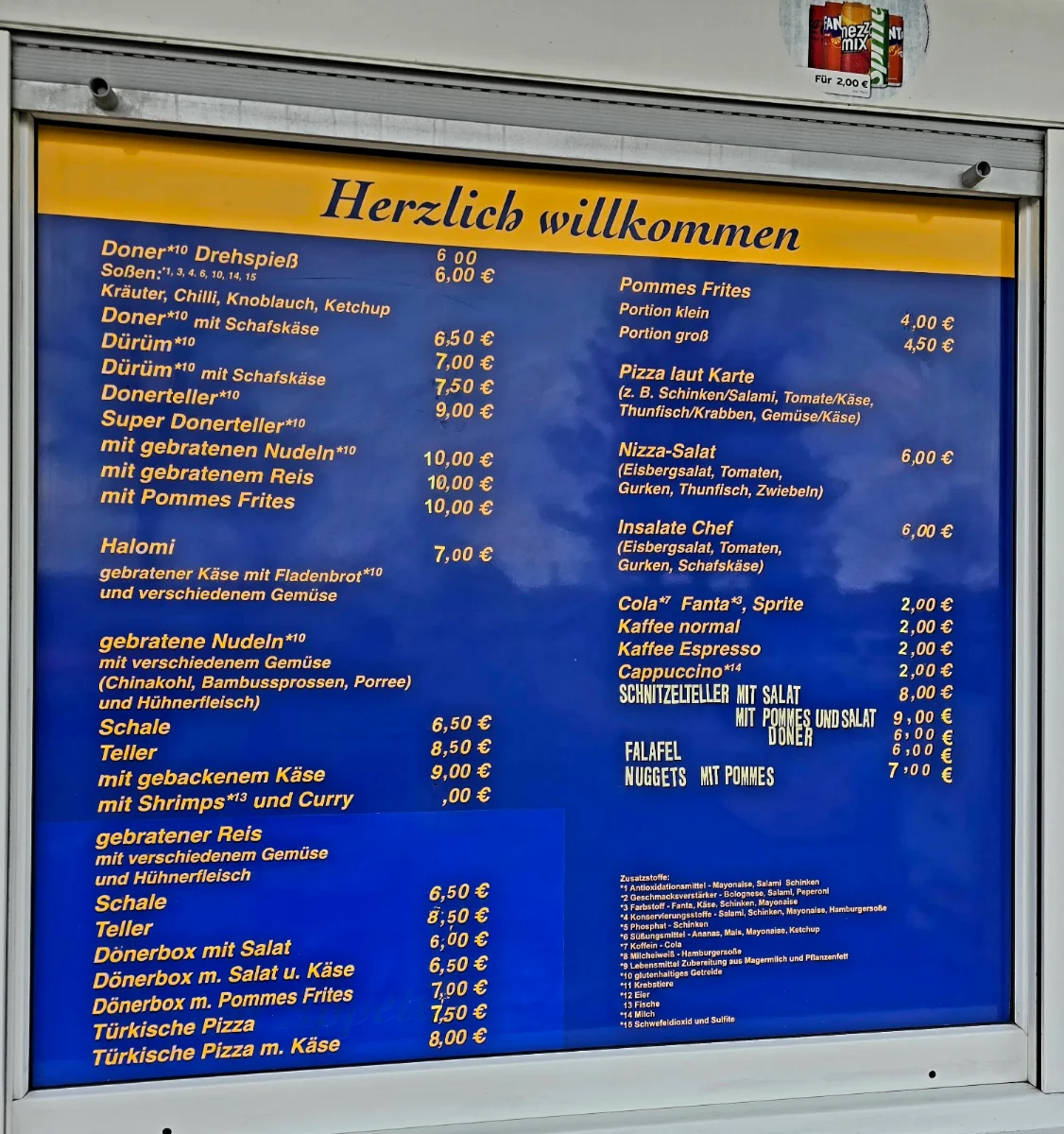 Speisekarte photo 2