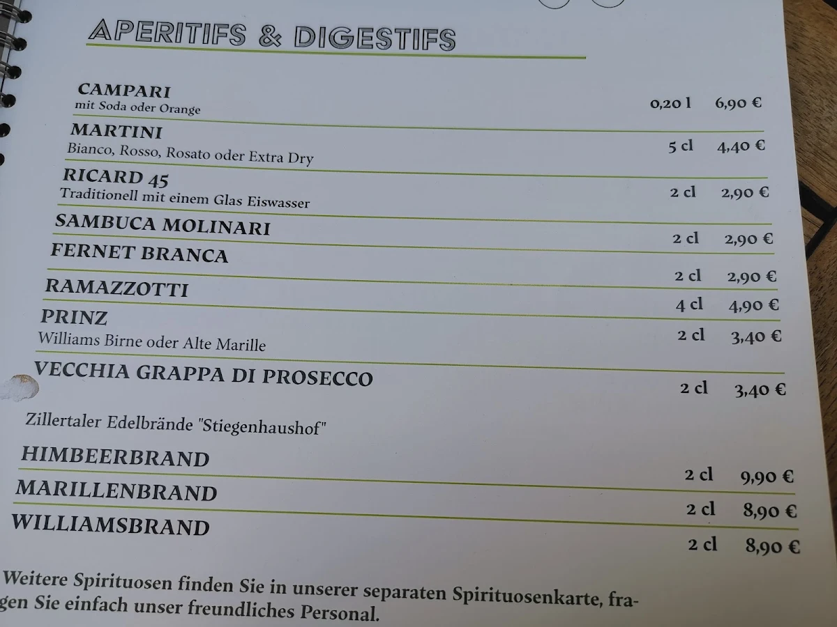 Speisekarte photo 4