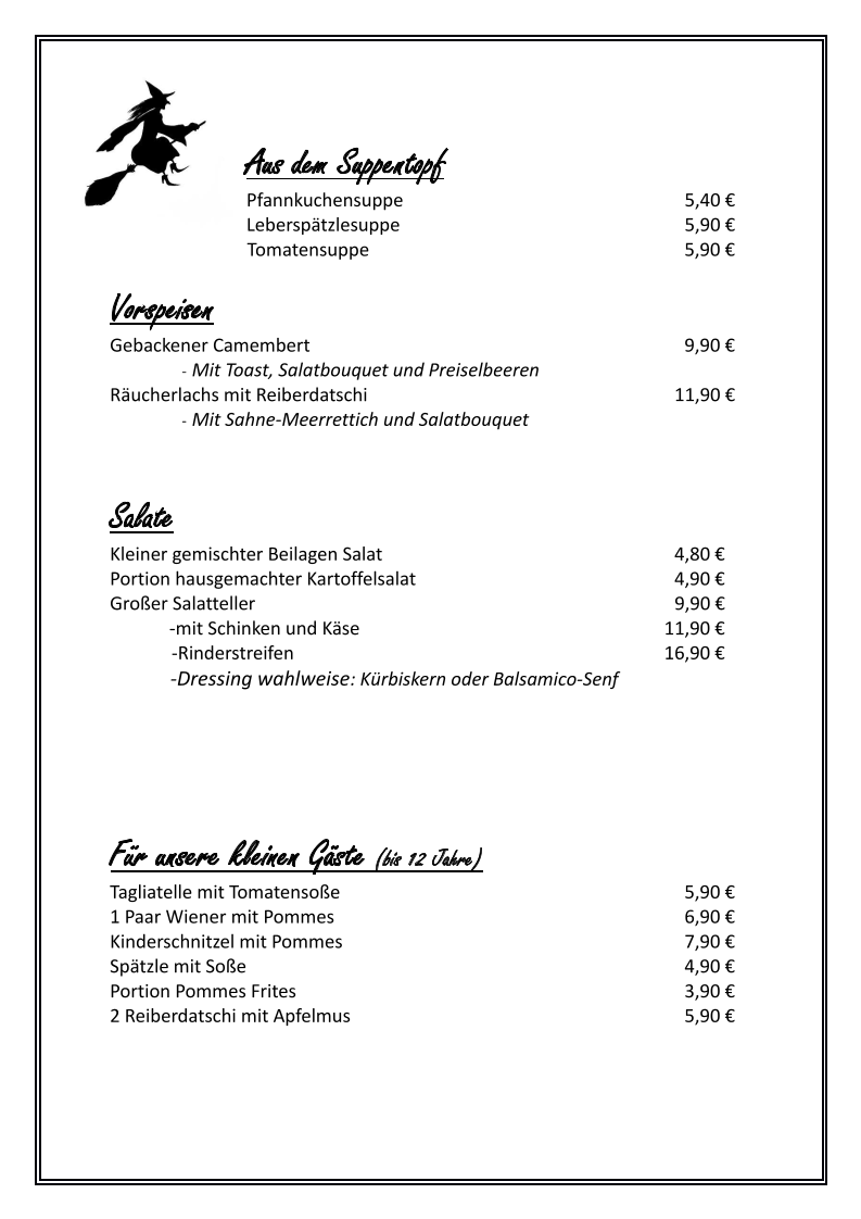 Speisekarte photo 7