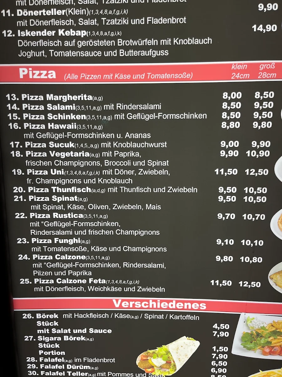 Speisekarte photo 3