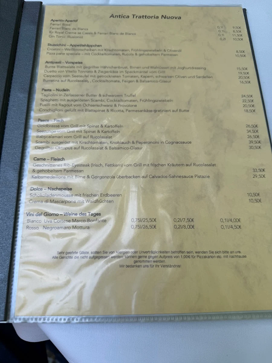 Speisekarte photo 1