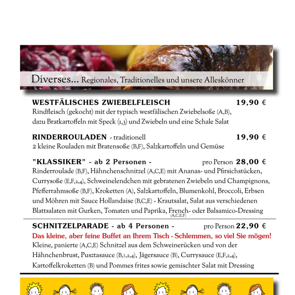 Speisekarte photo 2