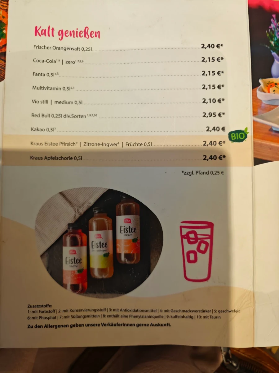 Speisekarte photo 1