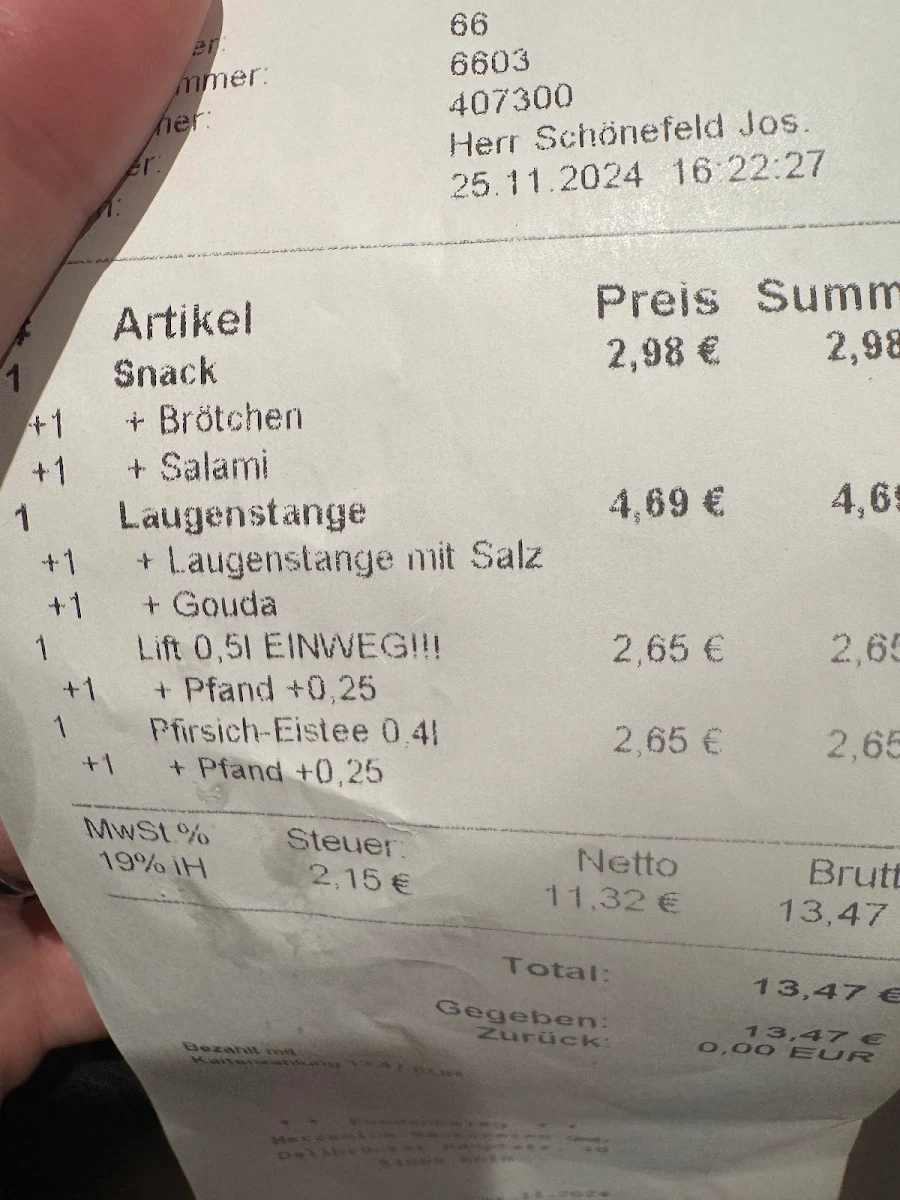 Speisekarte photo 6