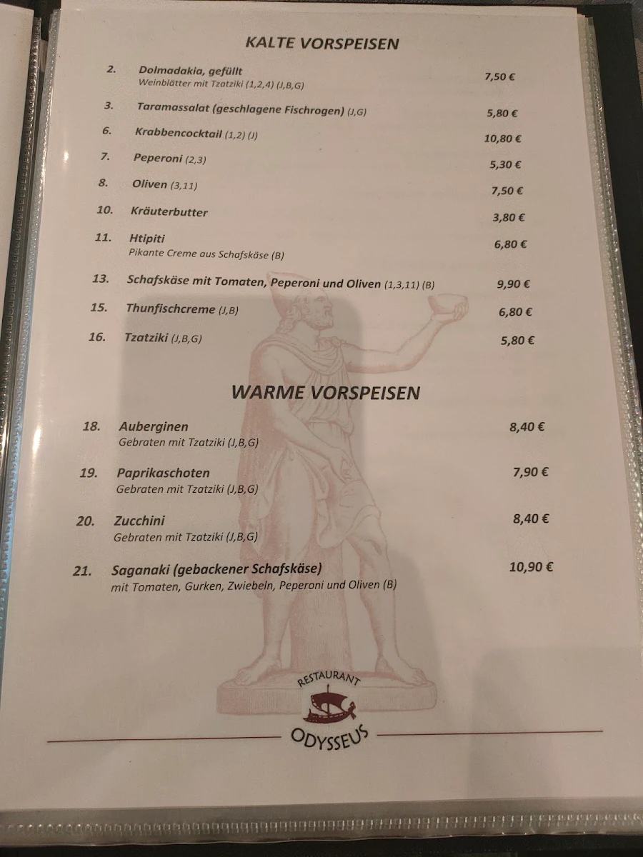 Speisekarte photo 1