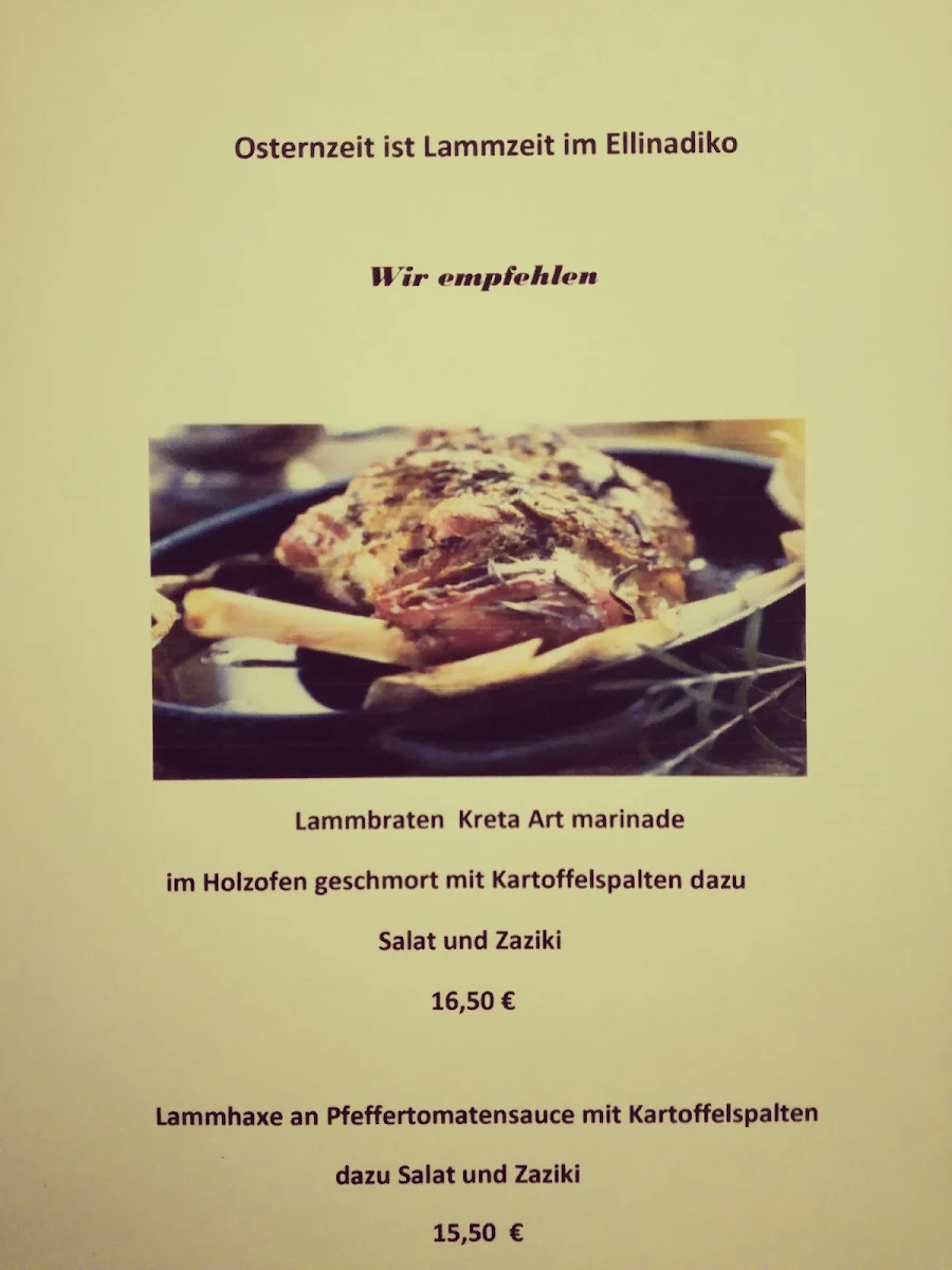 Speisekarte photo 3