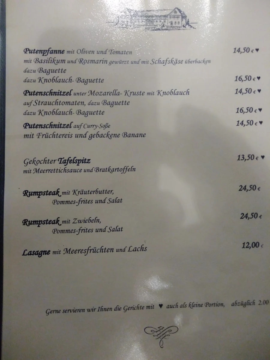 Speisekarte photo 1