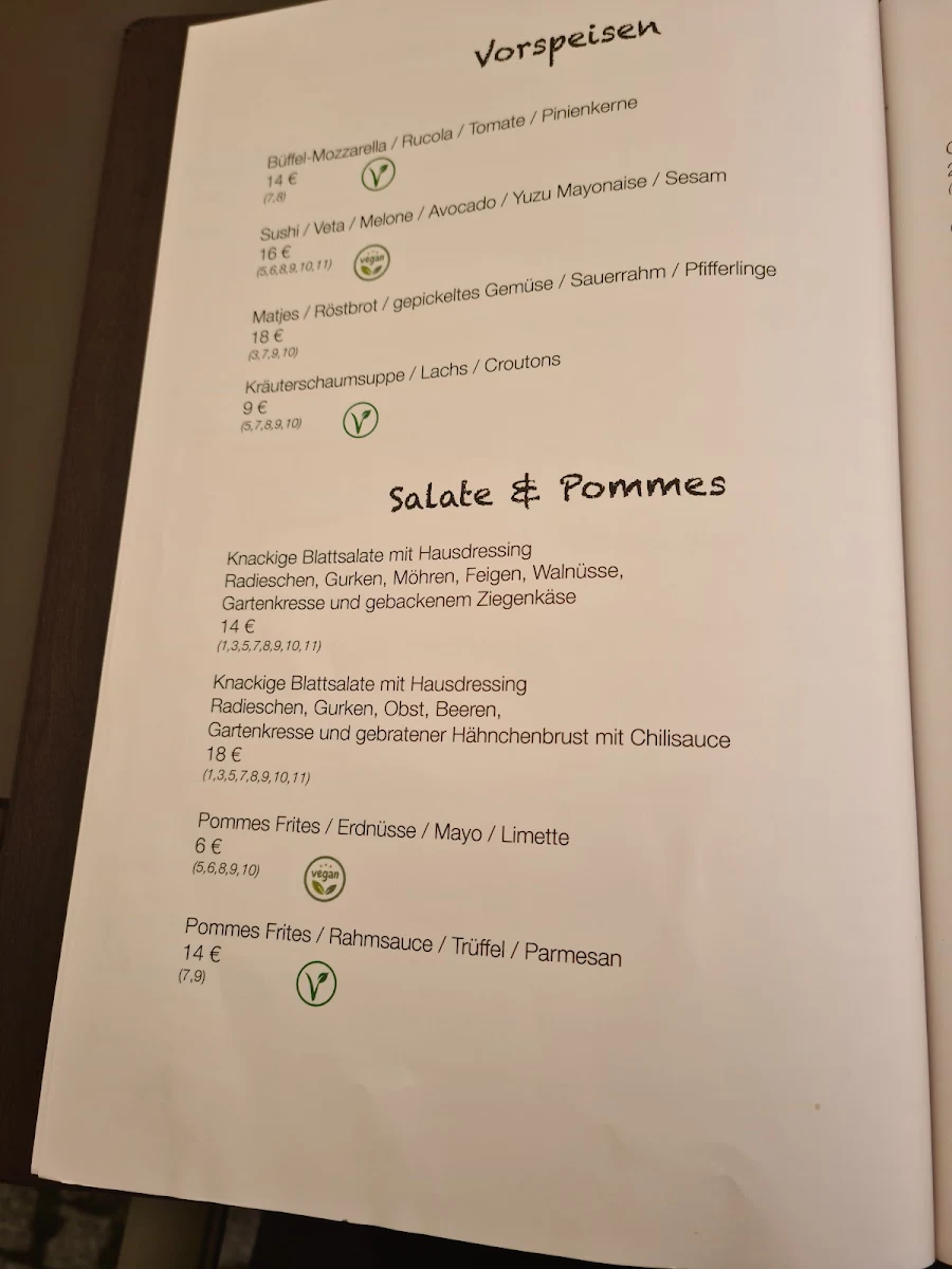 Speisekarte photo 3