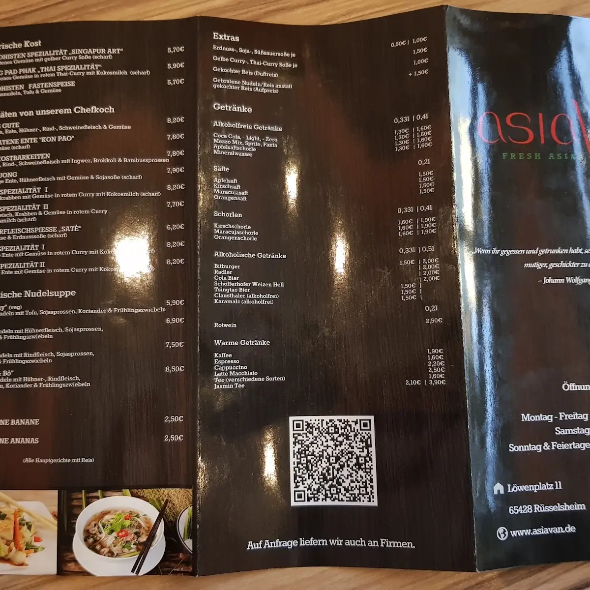Speisekarte photo 4