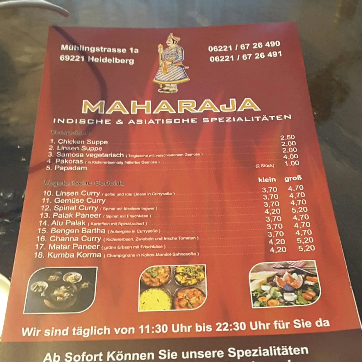 Speisekarte photo 3