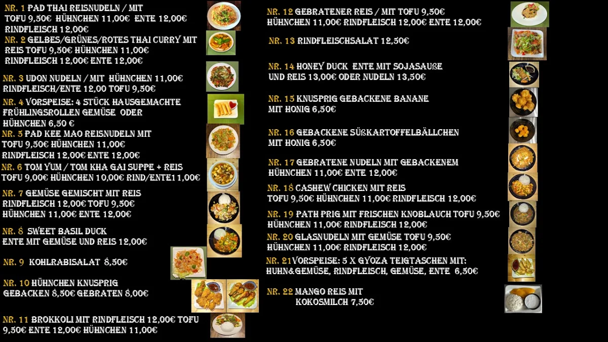 Speisekarte photo 1