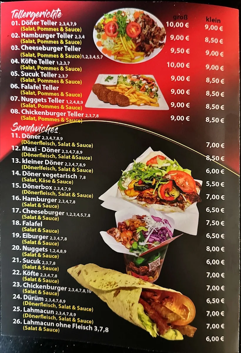 Speisekarte photo 1