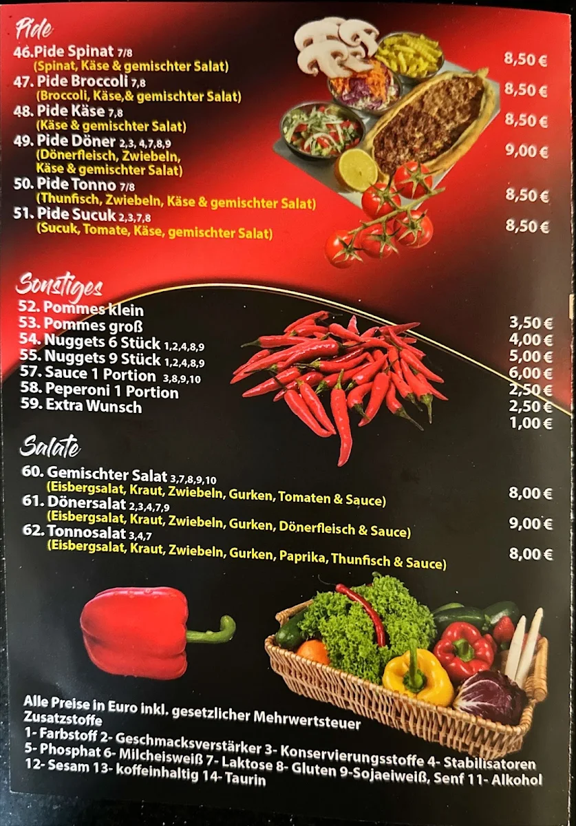 Speisekarte photo 3